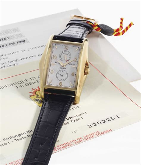 Patek Philippe A Fine And Rare Limited Edition 18k Gold 10 Day