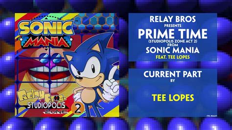 Prime Time Studiopolis Zone Act 2 Sonic Mania Feat Tee Lopes