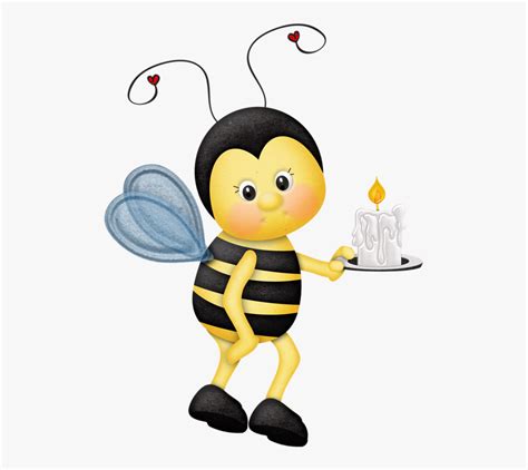 Bees Clipart Ladybug Abejas Infantiles Png Transparent Cartoon