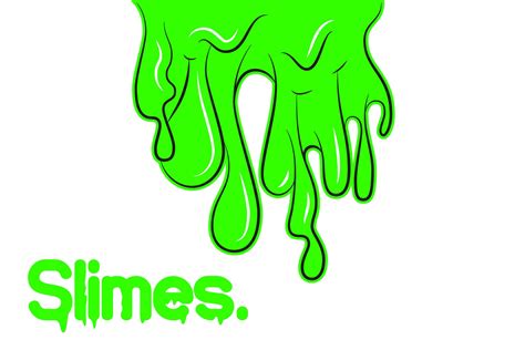 Gloopy Gooey Slimes Graphic By Kessens · Creative Fabrica