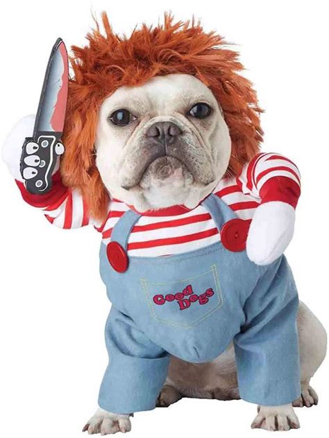 Grappige Hond Kostuums Enge Chucky Halloween Pet Clothes Christmas