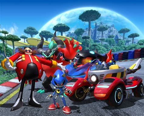 Team Sonic Racing Sega Presenta Il Team Eggman Con Unimmagine