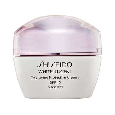 Pink white miracle day&night cream set brightening&firming skin spf15 pa+++. Shiseido White Lucent Brightening Protective Cream SPF 15 ...
