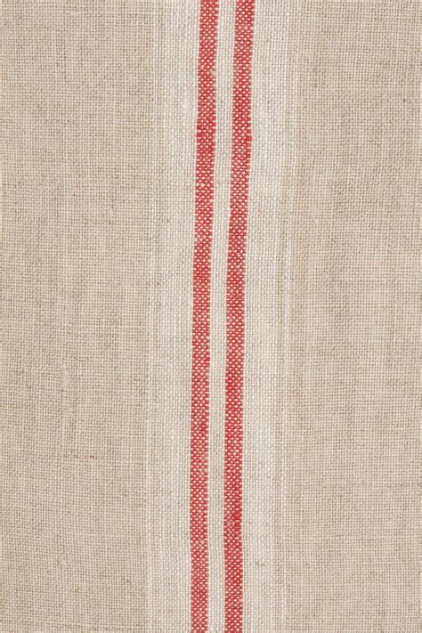Ticking Stripe Red Striped Cushions Striped Fabrics Striped Linen