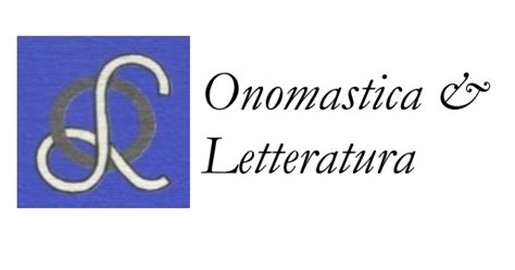 E Onomastics Conference Onomastics And Literature 2020 Postponed