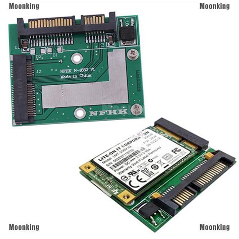 Moonking Msata Ssd To 25 Sata 60gps Adapter Converter Card Module