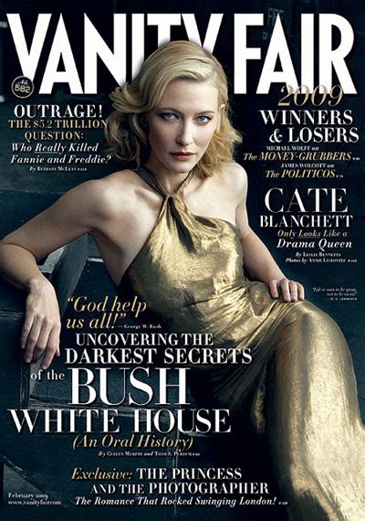Cate Blanchett Vanity Fair February 2009 Vs Vogue December 2004