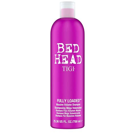 Bed Head By Tigi Fully Loaded Volume Shampoo For Fine Flat Hair Ml