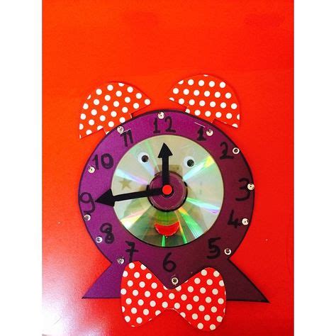 clock craft idea for kids (6) | Crafts and Worksheets for Preschool