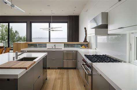 Companies like bulthaup, pogghenpohl & boffi have blessed the world with their luxury italian and german cabinet lines. Modern Contemporary Kitchen With White Caesarstone ...