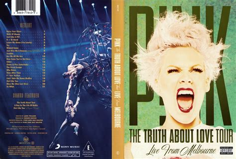 Dvd Pnk The Truth About Love Tour Live From Melbourne Encartes Pop