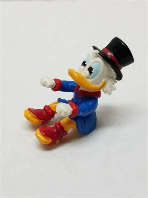 Vintage Ducktales Scrooge Mcduck Disney Pvc Figure Cake Topper