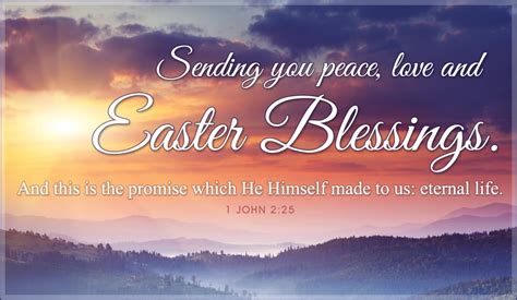 Easter Blessings Ecard Free Easter Cards Online