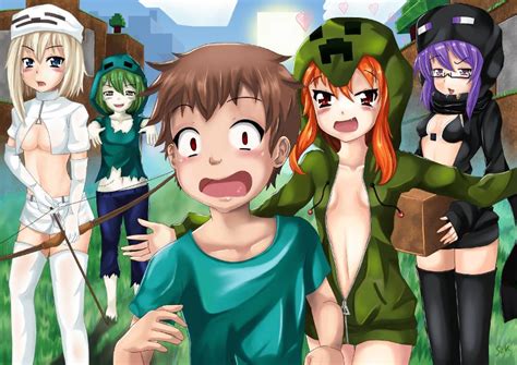 Tuto Comment Trouver Des Idées Sekais Blog Minecraft Anime Girls Minecraft Anime Anime
