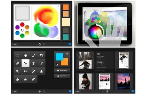 Photoshop Touch Apps Turn Ipad Into Artists Easel Cnet