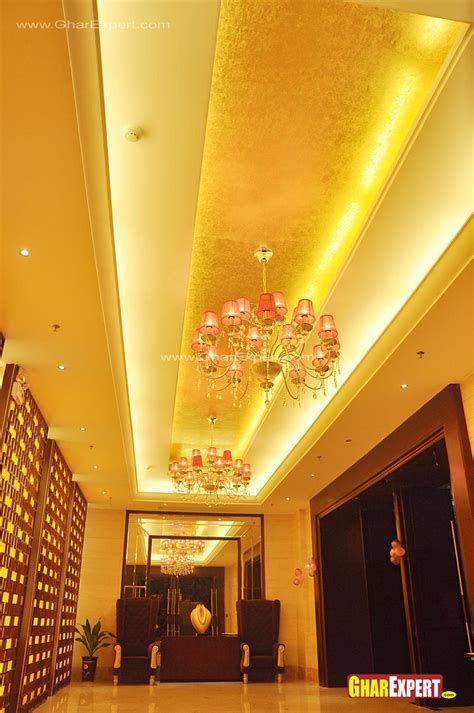 Hotel Lift Lobby Ceiling Design Gharexpert