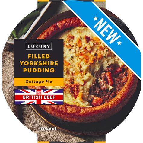 Iceland Luxury Filled Yorkshire Pudding Cottage Pie 450g Luxury