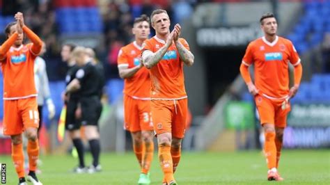 Blackpool Relegated From Championship To League One Bbc Sport