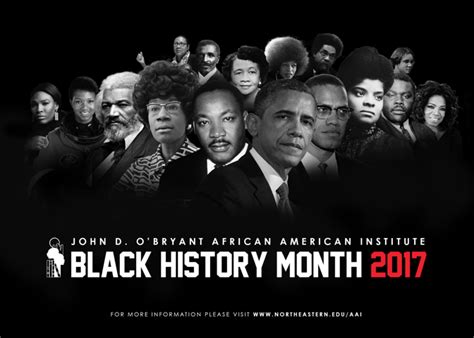 2017 Black History Month Schedule African American Institute African American Institute