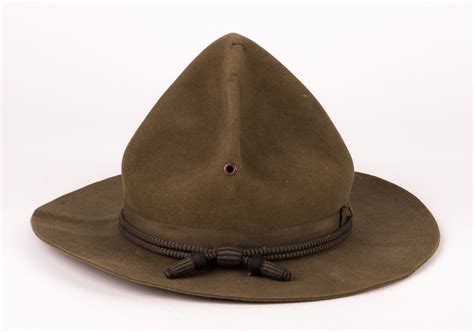Named Us Army Officers Campaign Hat By Stetson