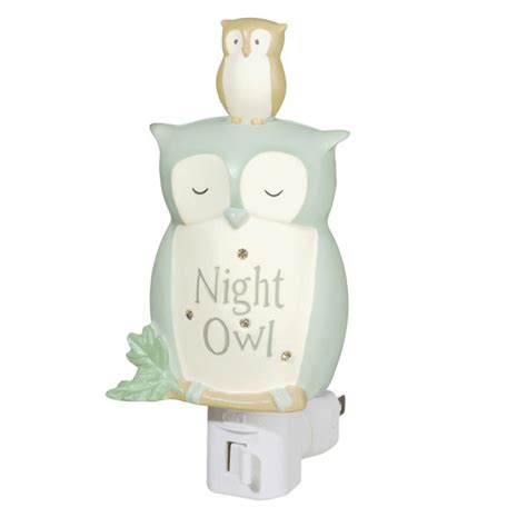 Night Owl Night Light Owl Night Light Owl Decor Owl Themed Nursery