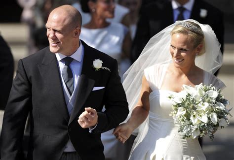 The former rugby player married princess anne's daughter zara phillips in 2011, and while their wedding didn't have quite the fanfare of harry. Zara Phillips and Mike Tindall The Bride: Zara Phillips ...