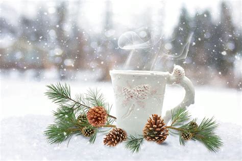 Coffee Winter And Books Wallpapers Wallpaper Cave