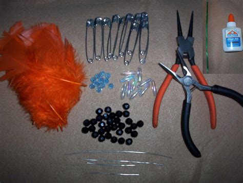 How To Make A Beaded Headdress With Safety Pins Feltmagnet