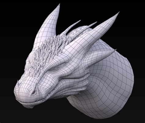 Dragon Head Cgtrader