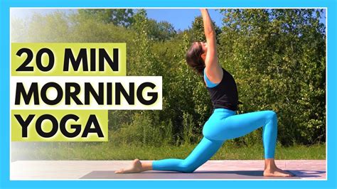 20 Min Morning Yoga Flow Daily Stretch Strength Routine YouTube