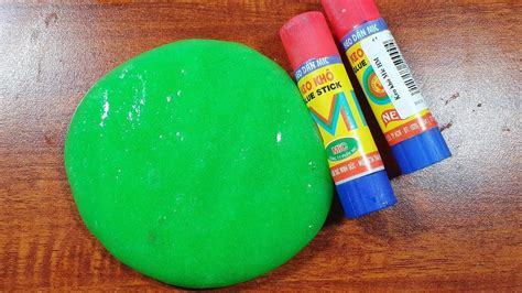 Water Glue Stick Slime No Borax Diy Glue Stick Slime Youtube