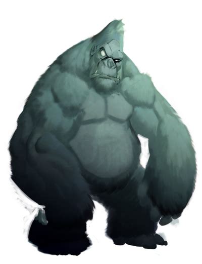 Bbbb 12 Great Ape By Joverine On Deviantart Gorillas Art Monkey Art