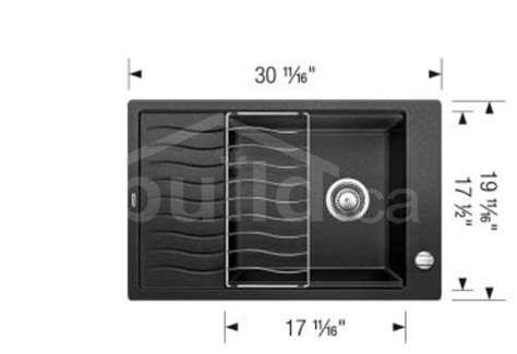 401617 Blanco 401617 Precis Dual Mount Single Bowl Drop Inundermount