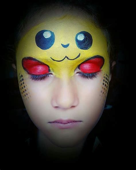 Pikachu Pikachu Face Painting Face Painting Games Face Painting For