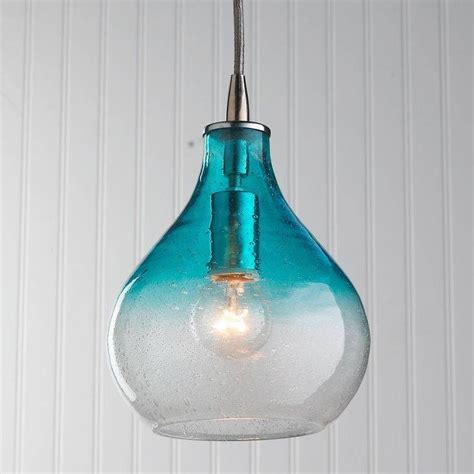 2024 latest turquoise glass pendant lights