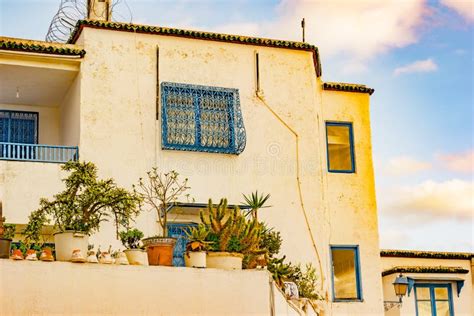 Sidi Bou Said Famouse Village With Traditional Tunisian Architecture
