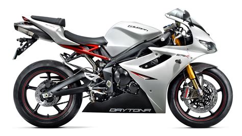 2012 Triumph Daytona 675r White4 At Cpu Hunter All Pictures And