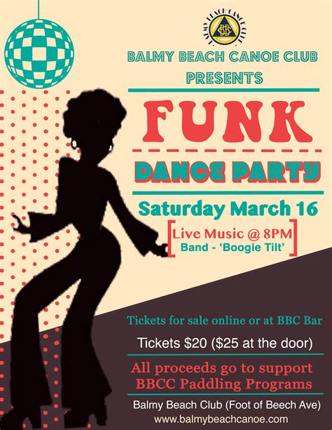 Balmy Beach Canoe Clubs Funk Dance Party Balmy Beach Club