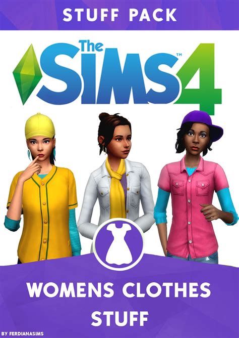 Womens Clothes Stuff Pack For Sims 4