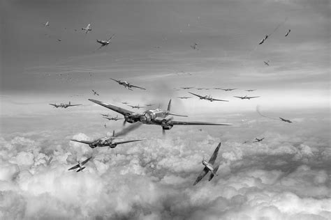 F L I G H T A R T W O R K S Battle Of Britain Day Black And White