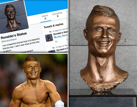 Cristiano ronaldo's statue joins a roster of unfortunate likenesses. Cristiano Ronaldo statue: Shocking bust is savagely ...