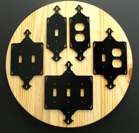 Switches, sockets & boxes l 11.2016. Decorative Iron Switch Covers « Bighorn Forge's Weblog