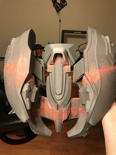 Halo 5 Guardians Hellcat Armor Build 3d Printing Halo Costume And