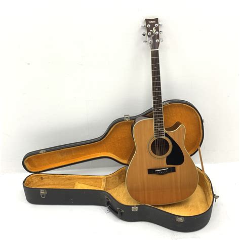 Yamaha Model FG 450S C Acoustic Electric Guitar With Rosewood Back And