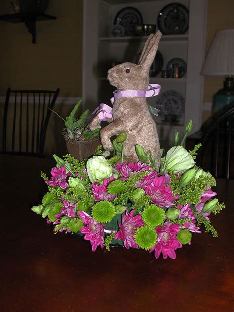My Bunny Arrangement Easter Arrangement Bunny