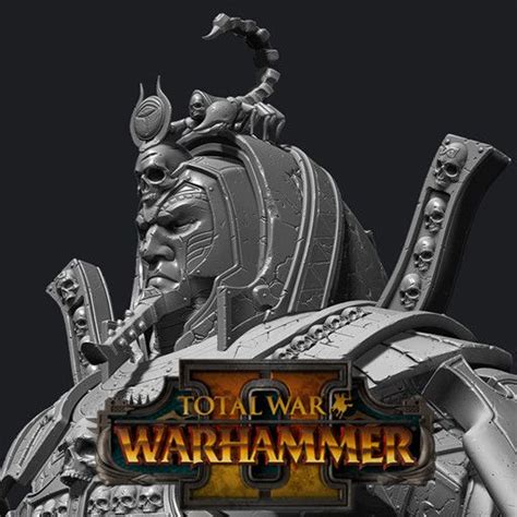 Necrosphinx Total War Warhammer 2 Tomb Kings Dlc High Poly Asset