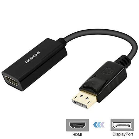 Benfei Displayport To Hdmi Gold Plated Dp Display Port To Hdmi Adapter