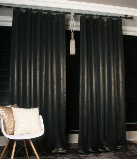 Our black bedroom curtains can bring an air of mystery and sophistication to your room or highlight the other colours you use, making them more prominent. Blackout curtains - a cool window treatment for your home