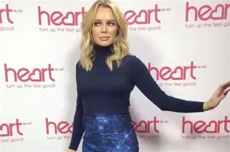 Amanda Holden Flashes Bgt Fans As She Lifts Legs In Air In Skimpy Hot