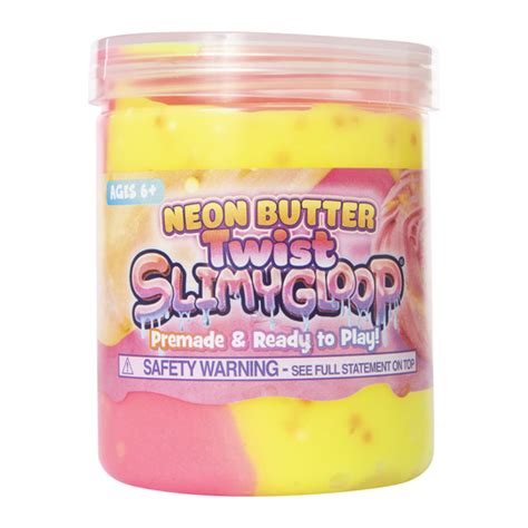 Neon Butter Twist Slimygloop® Slime 63oz Five Below Let Go And Have Fun